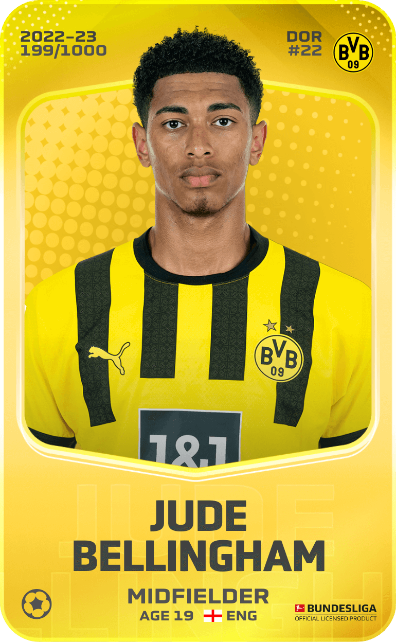 Jude Bellingham 2022-23 • Limited 199/1000