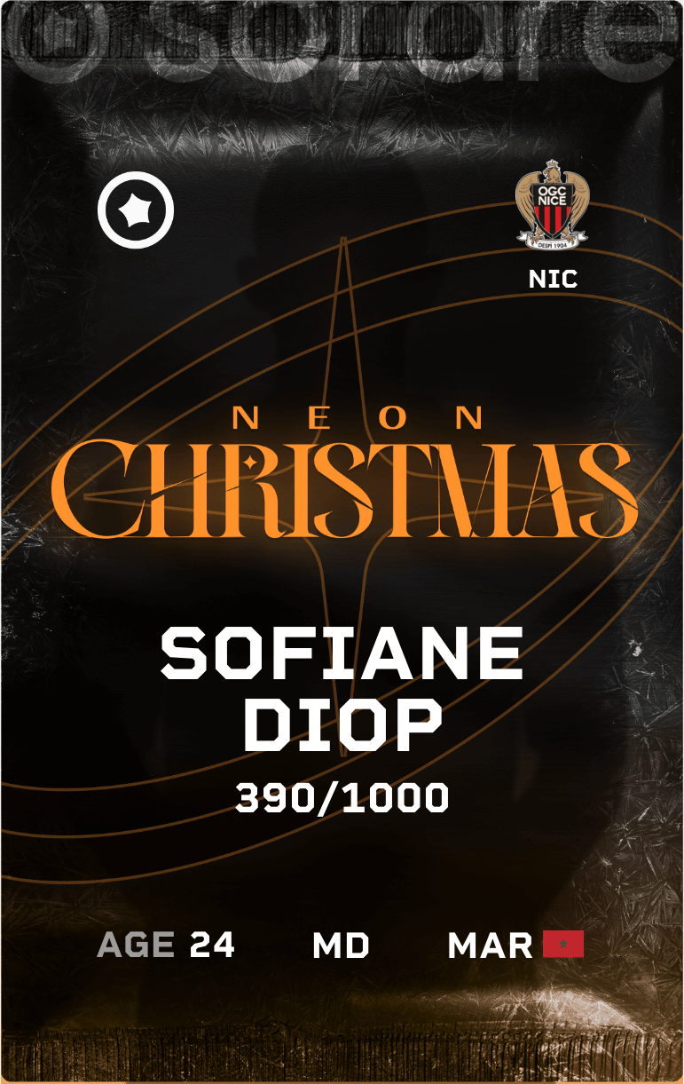 Sofiane Diop 2024-25 • Limited 390/1000
