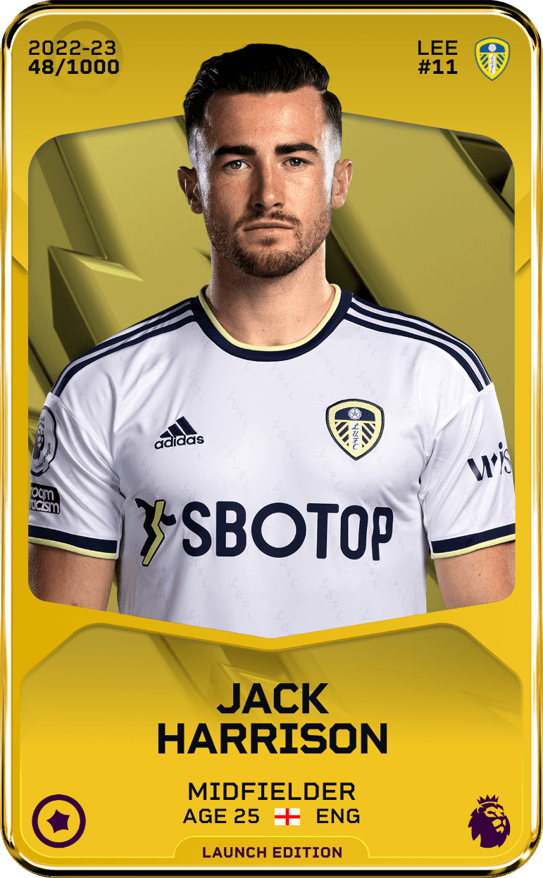Jack Harrison 2022-23 • Limited 48/1000
