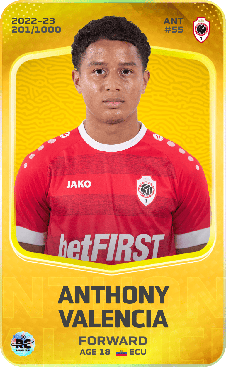 Anthony Valencia 2022-23 • Limited 201/1000