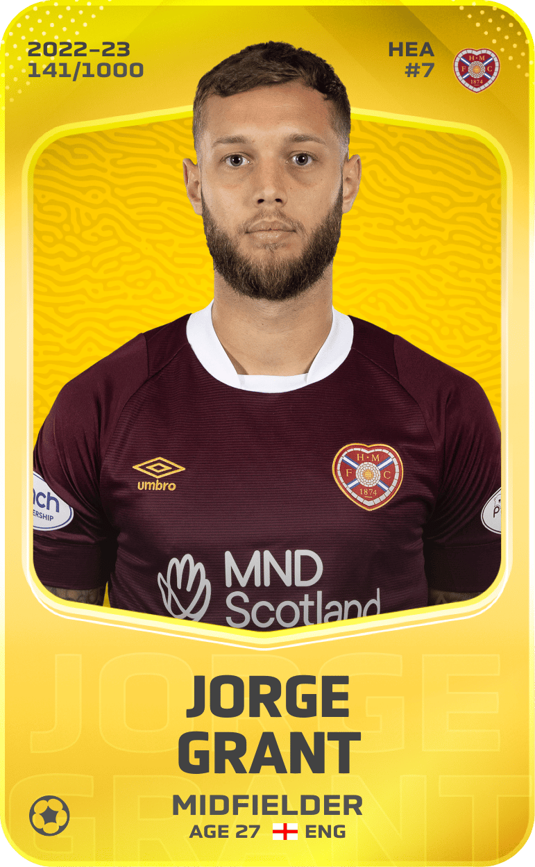Jorge Grant 2022-23 • Limited 141/1000
