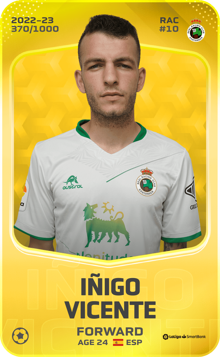Iñigo Vicente 2022-23 • Limited 370/1000