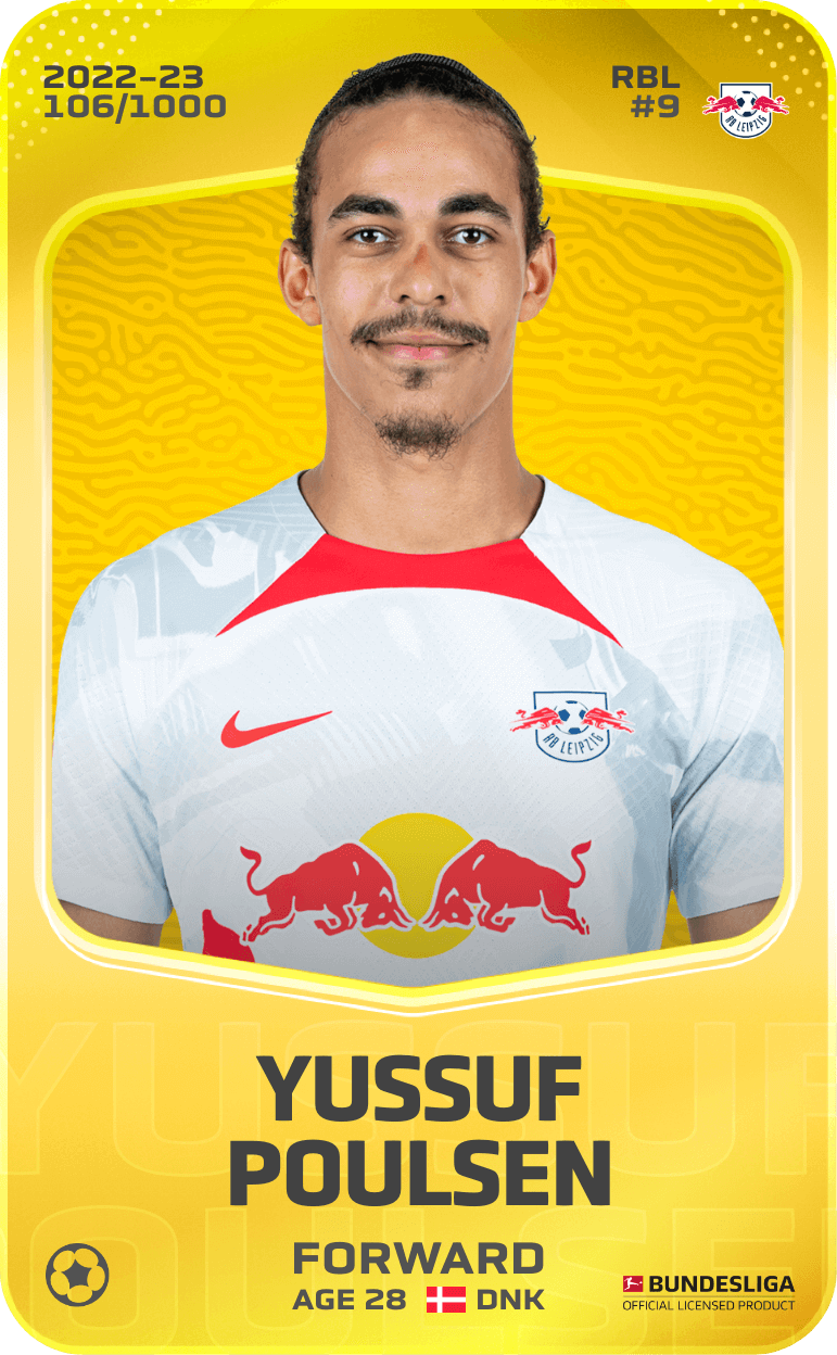 Yussuf Poulsen 2022-23 • Limited 106/1000