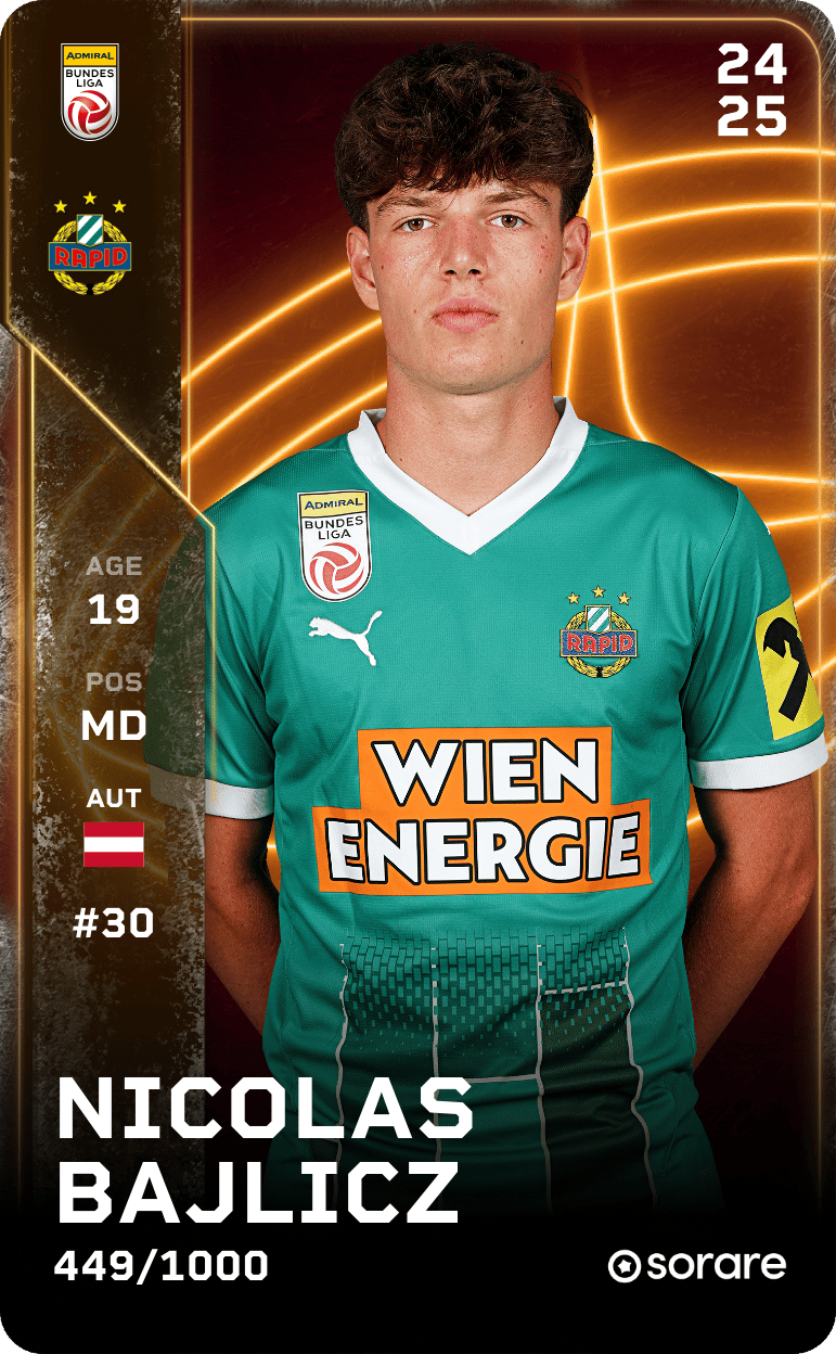 Nicolas Bajlicz 2024-25 • Limited 449/1000
