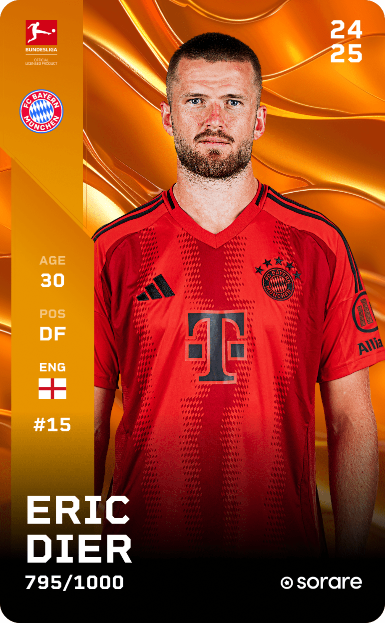 Eric Dier 2024-25 • Limited 795/1000
