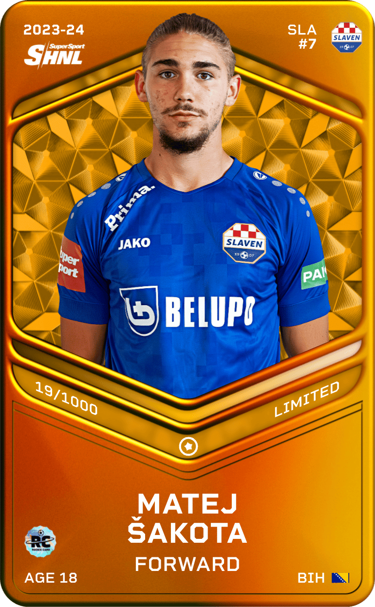 Matej Šakota 2023-24 • Limited 19/1000