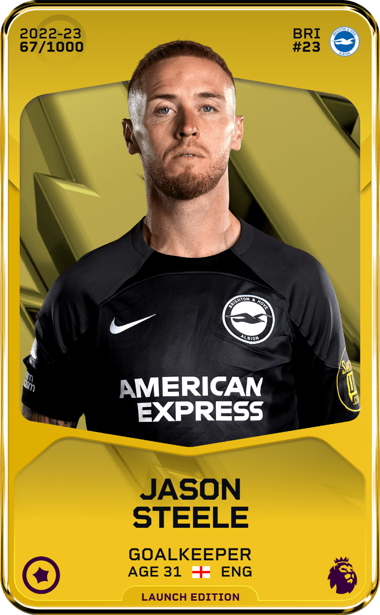 Jason Steele 2022-23 • Limited 67/1000