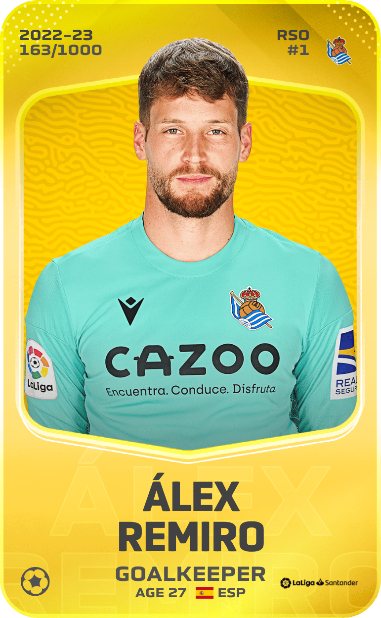 Álex Remiro 2022-23 • Limited 163/1000