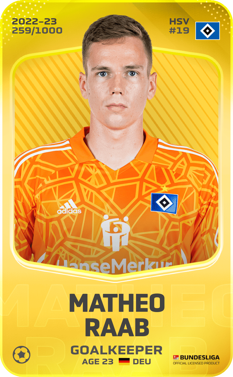 Matheo Raab 2022-23 • Limited 259/1000