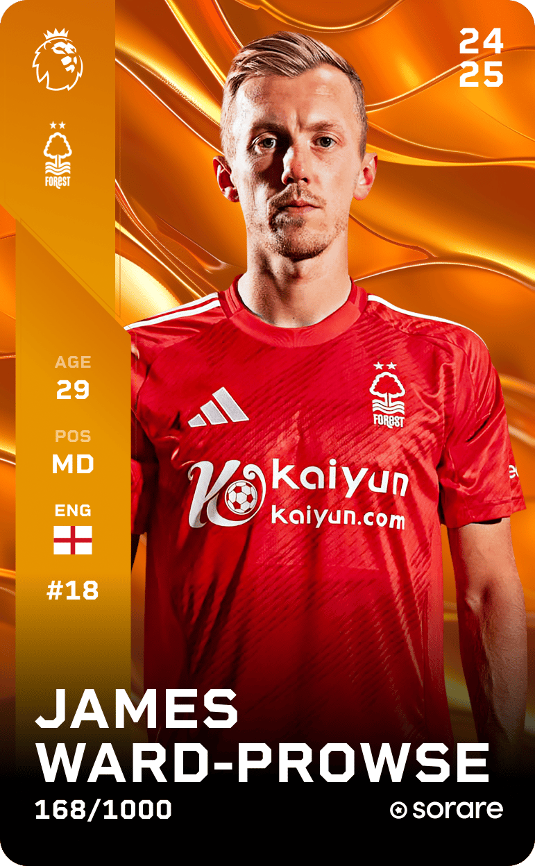 James Ward-Prowse 2024-25 • Limited 168/1000