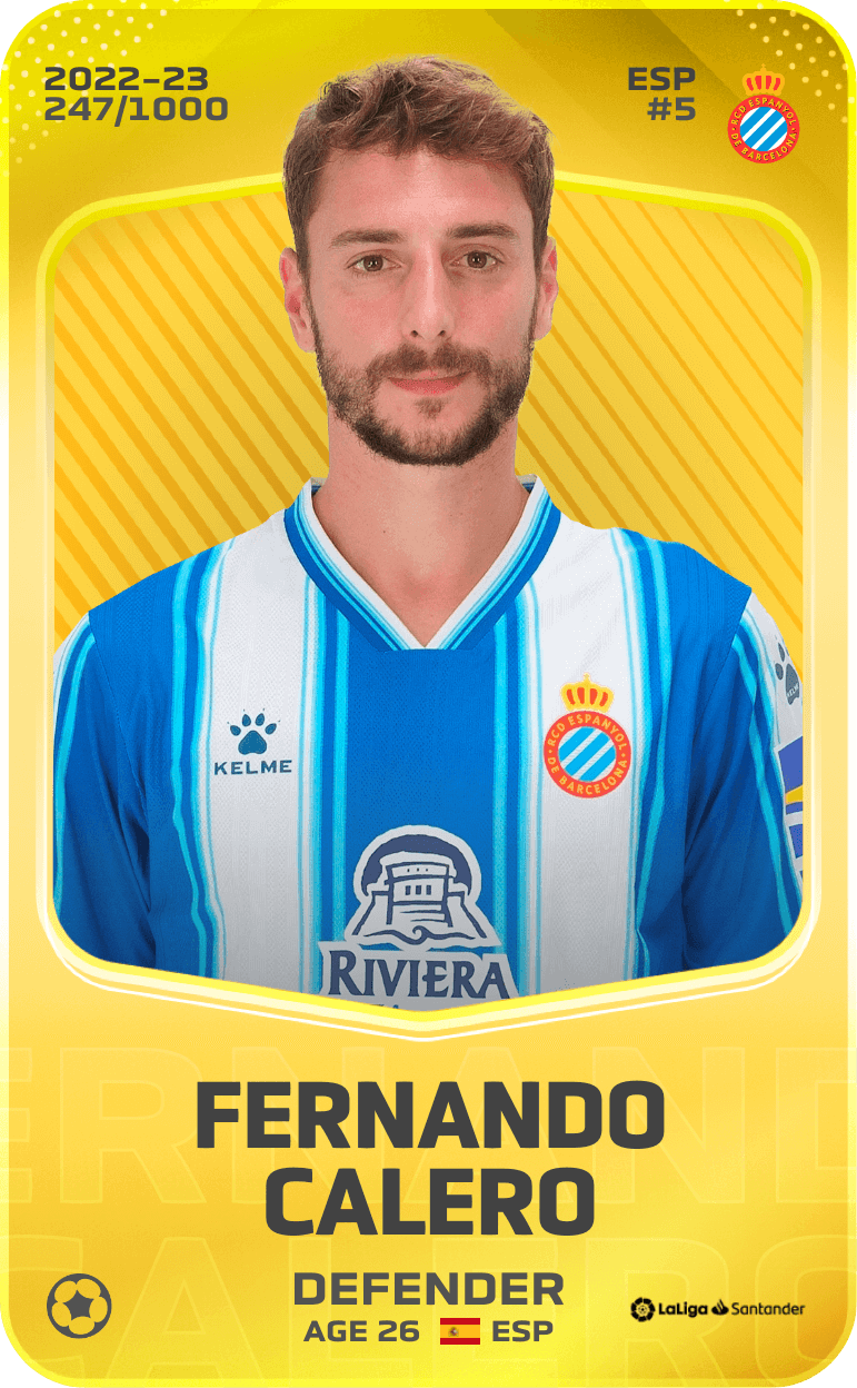 Fernando Calero 2022-23 • Limited 247/1000