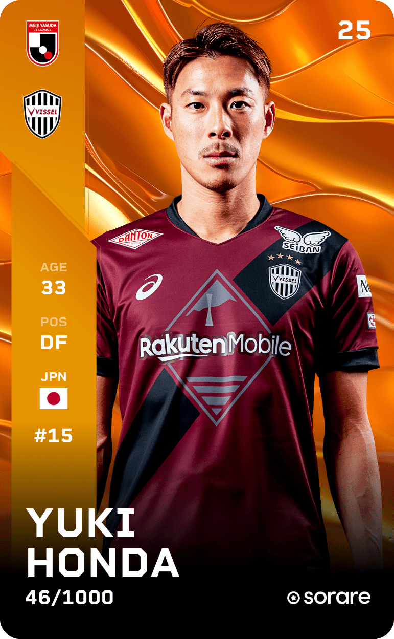 Yuki Honda 2025-26 • Limited 46/1000