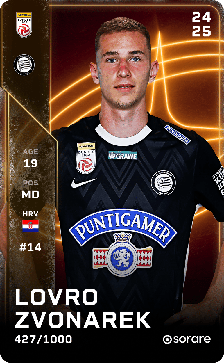 Lovro Zvonarek 2024-25 • Limited 427/1000