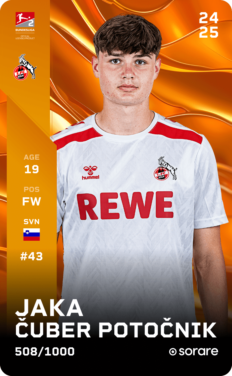 Jaka Čuber Potočnik 2024-25 • Limited 508/1000