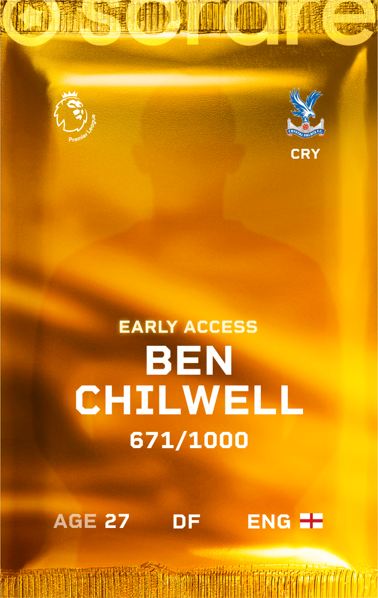 Ben Chilwell 2024-25 • Limited 671/1000