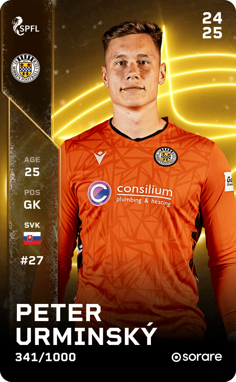 Peter Urminský 2024-25 • Limited 341/1000