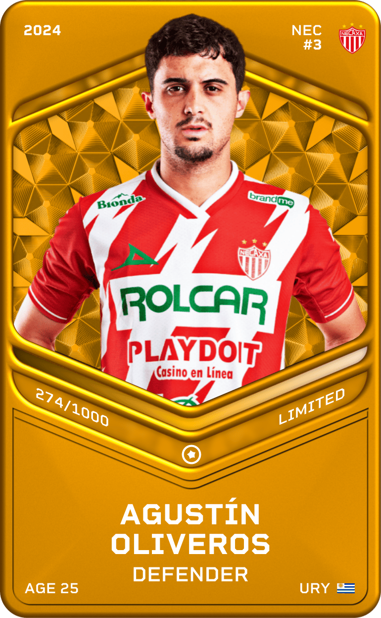 Agustín Oliveros 2024-25 • Limited 274/1000