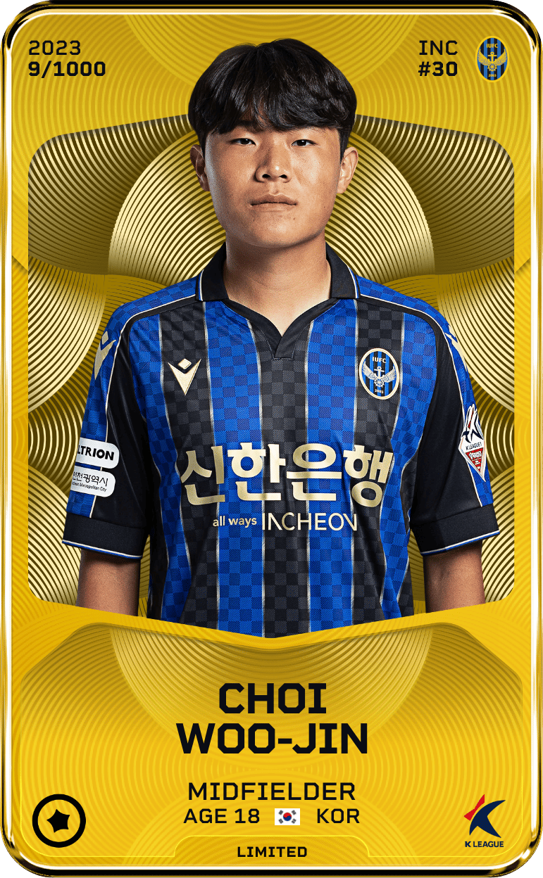 Choi Woo-Jin 2023-24 • Limited 9/1000