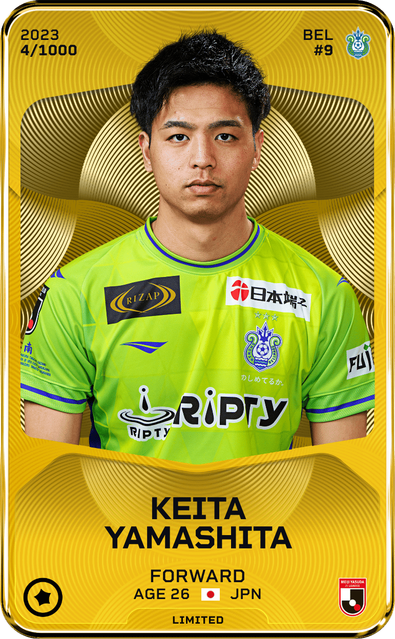 Keita Yamashita 2023-24 • Limited 4/1000