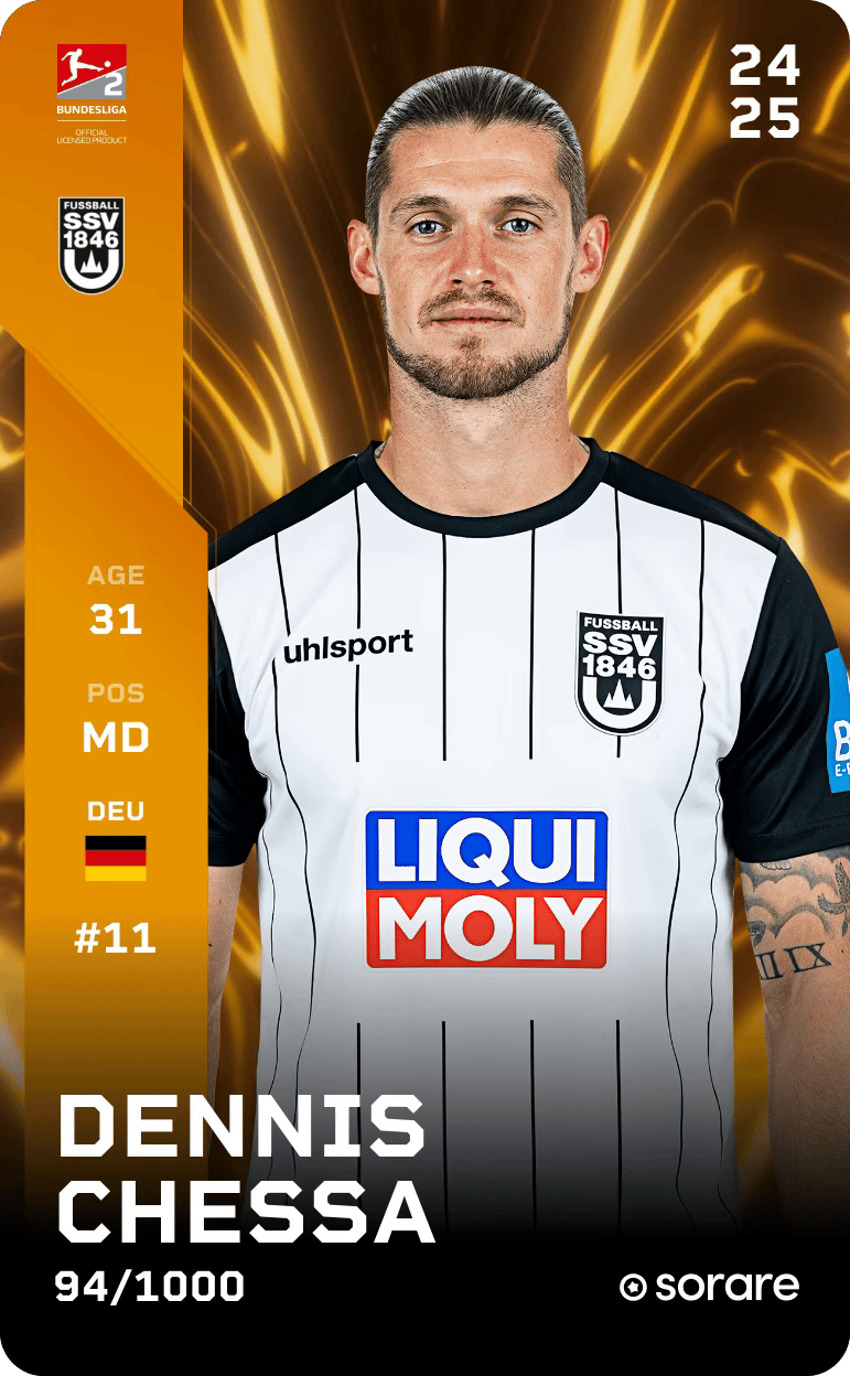 Dennis Chessa 2024-25 • Limited 94/1000