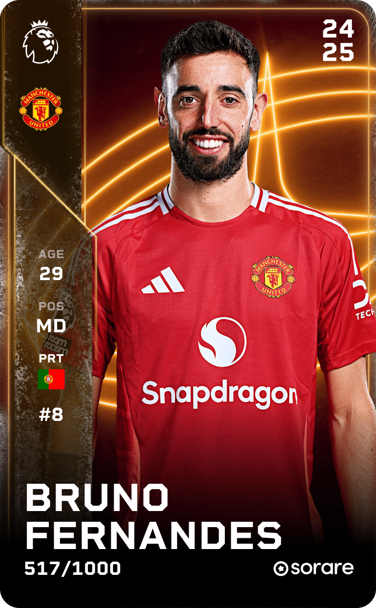 Bruno Fernandes 2024-25 • Limited 517/1000