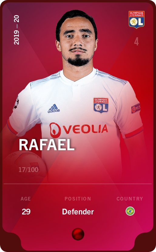 Sorare - Sorare Official - Rafael 2019-20 • Rare 17/100 - NFT # 7169725179926372440068659508740846969155838896061682808952835348948598866702