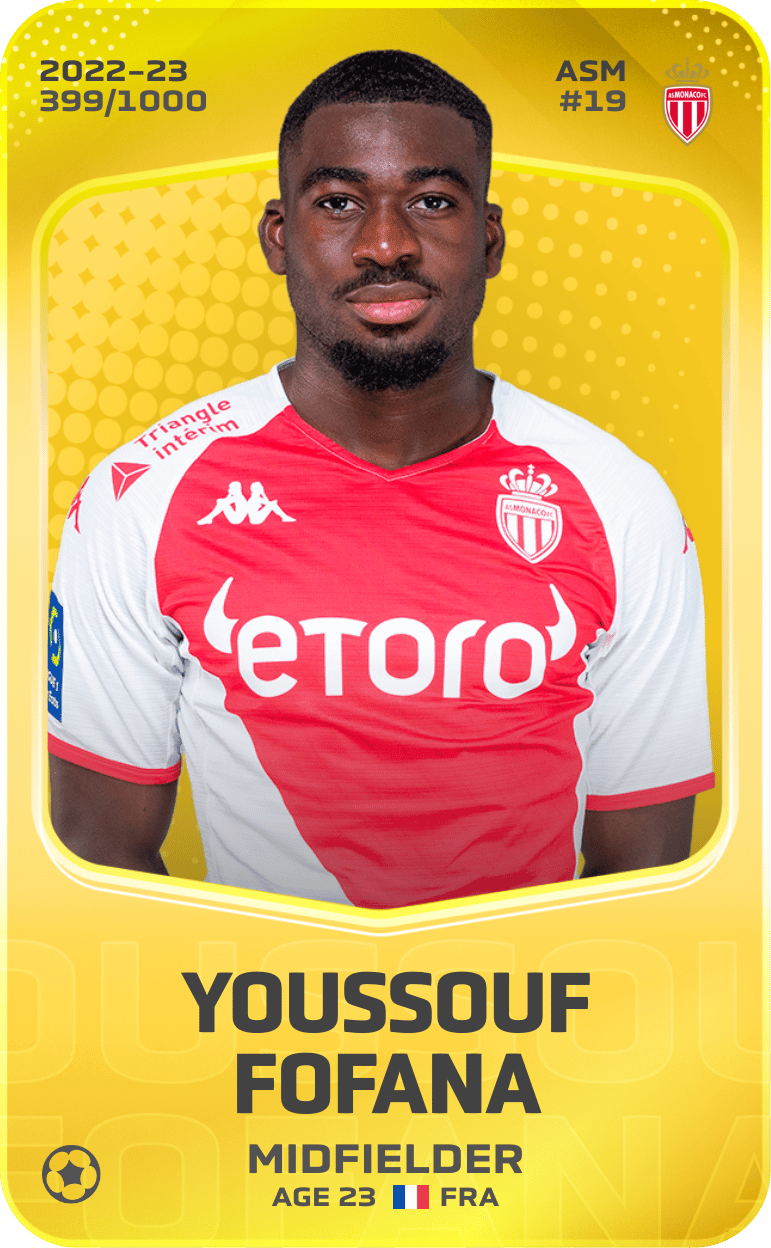 Youssouf Fofana 2022-23 • Limited 399/1000