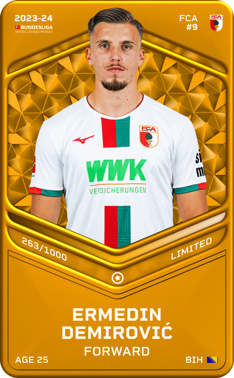 Ermedin Demirović 2023-24 • Limited 263/1000