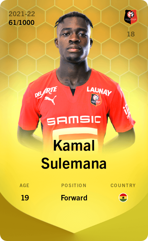 Kamal Sulemana 2021-22 • Limited 61/1000