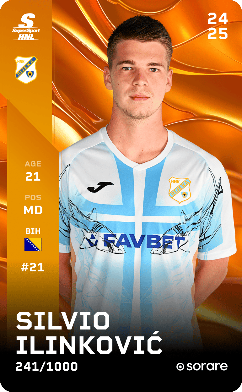 Silvio Ilinković 2024-25 • Limited 241/1000