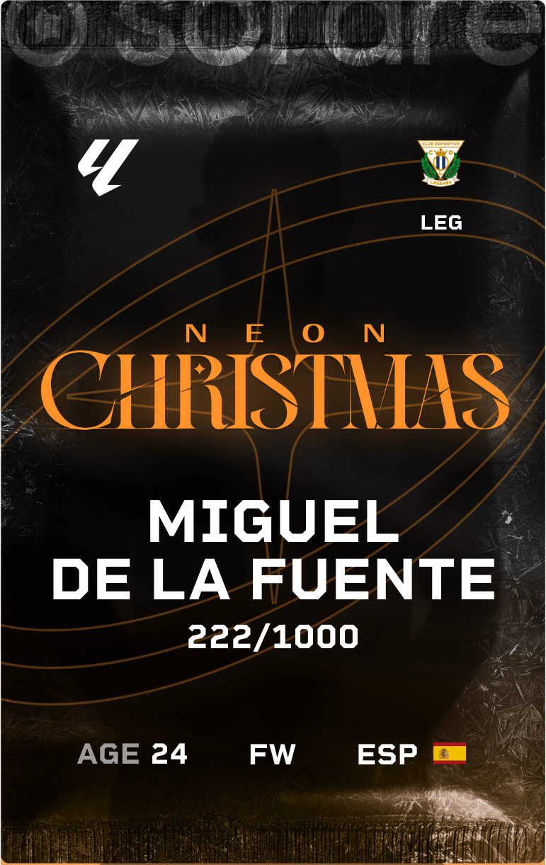 Miguel de la Fuente 2024-25 • Limited 222/1000