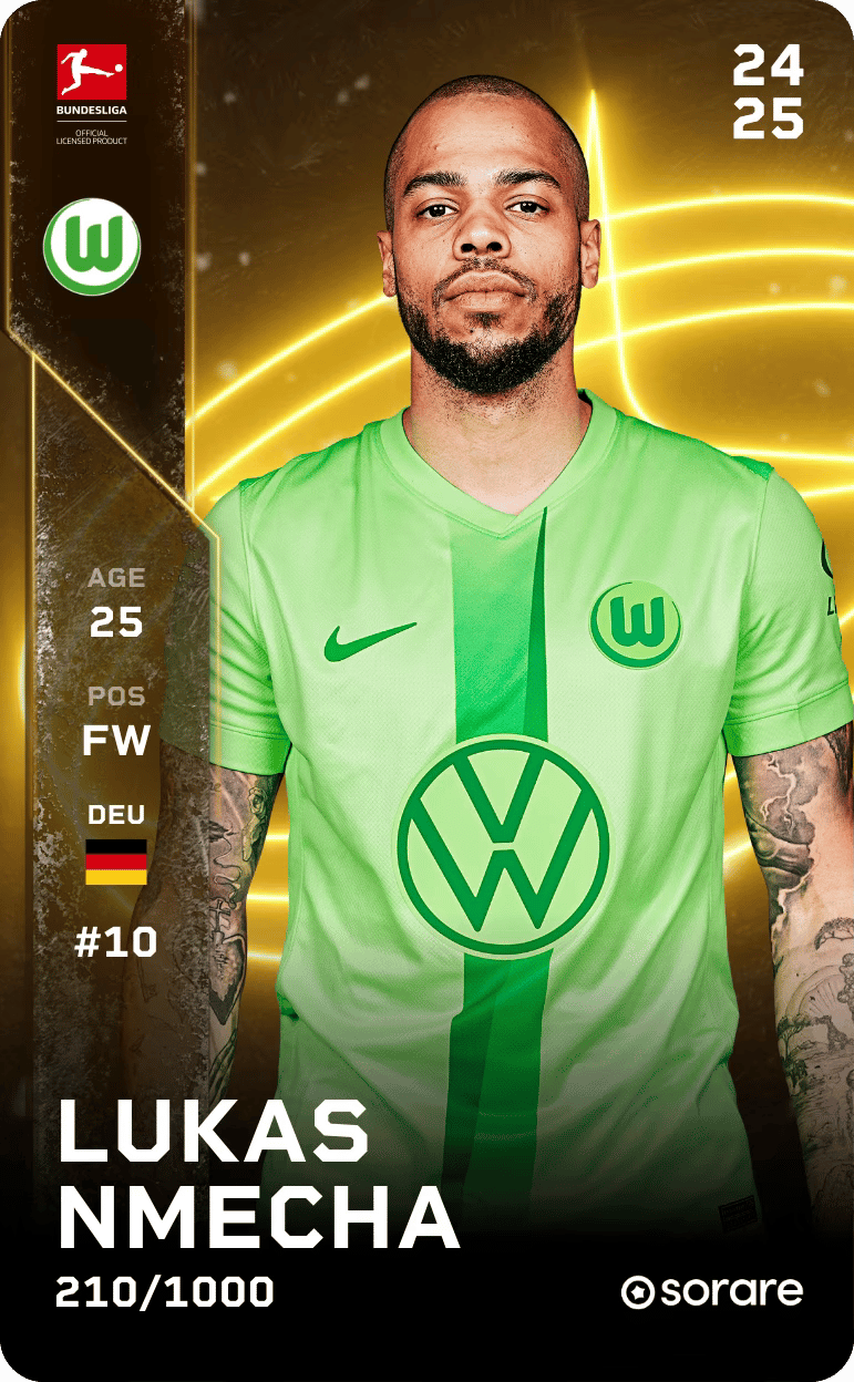 Lukas Nmecha 2024-25 • Limited 210/1000