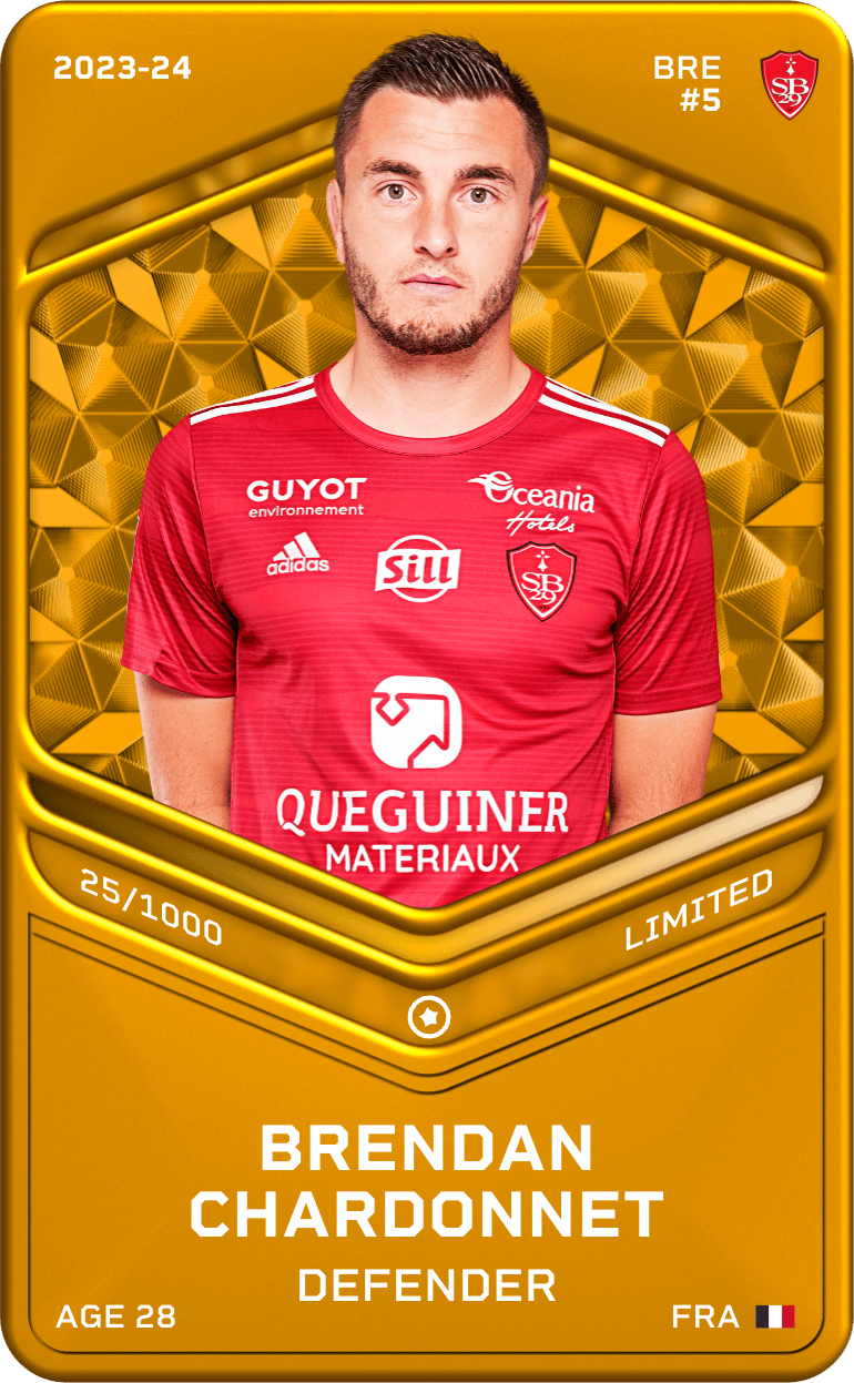 Brendan Chardonnet 2023-24 • Limited 25/1000