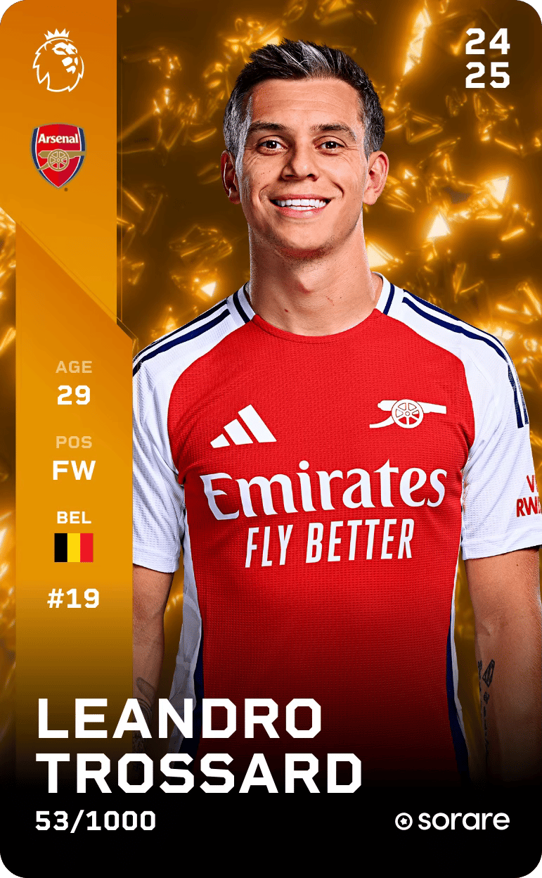 Leandro Trossard 2024-25 • Limited 53/1000