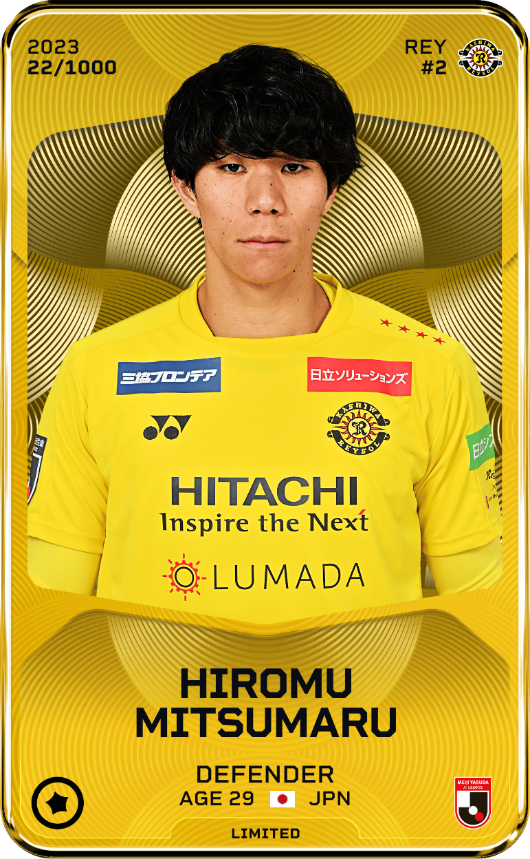 HIROMU MITSUMARU 2023-24 • Limited 22/1000