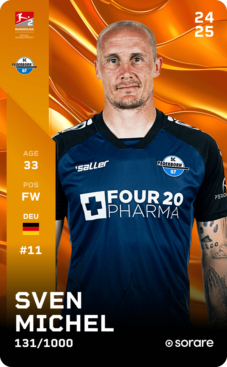 Sven Michel 2024-25 • Limited 131/1000