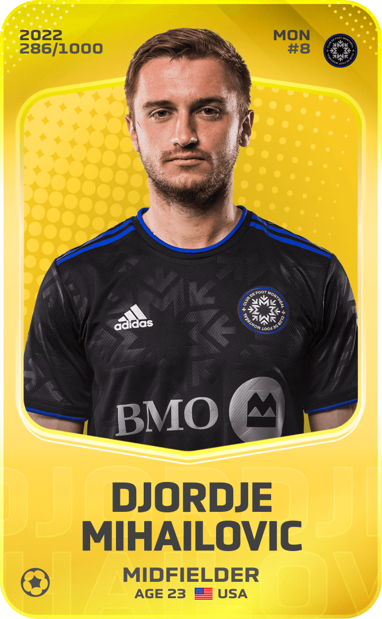Djordje Mihailovic 2022-23 • Limited 286/1000
