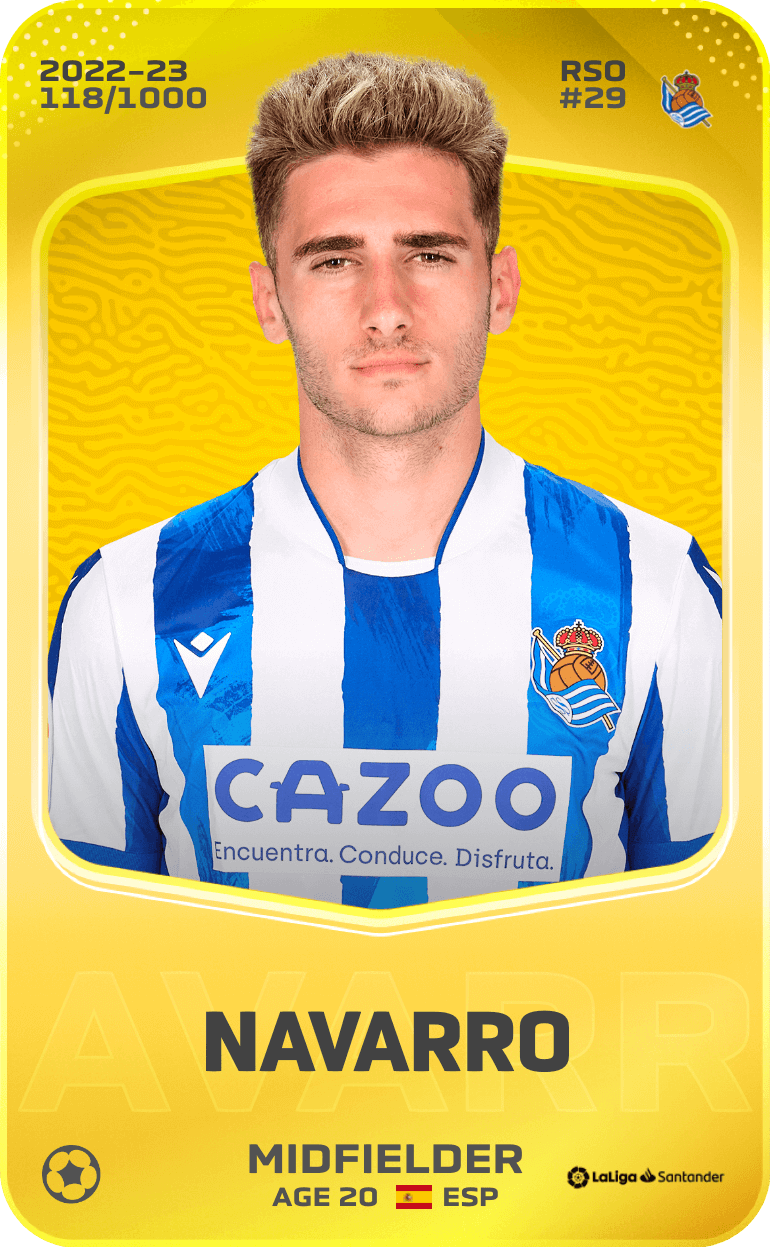 Navarro 2022-23 • Limited 118/1000