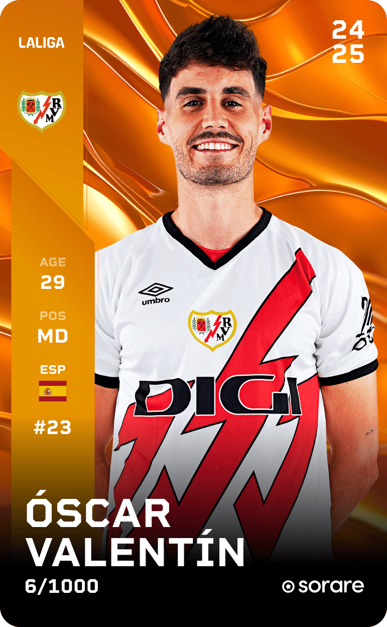 Óscar Valentín 2024-25 • Limited 6/1000