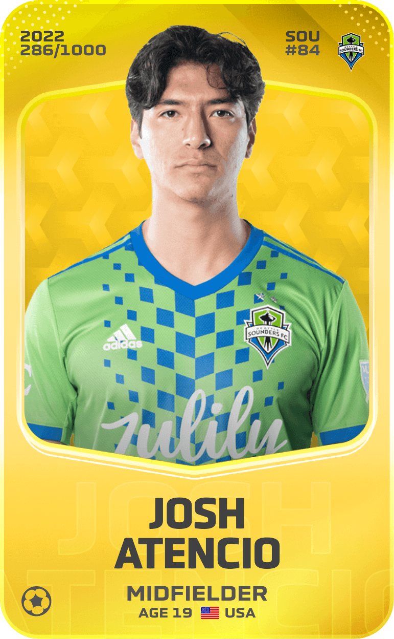 Josh Atencio 2022-23 • Limited 286/1000