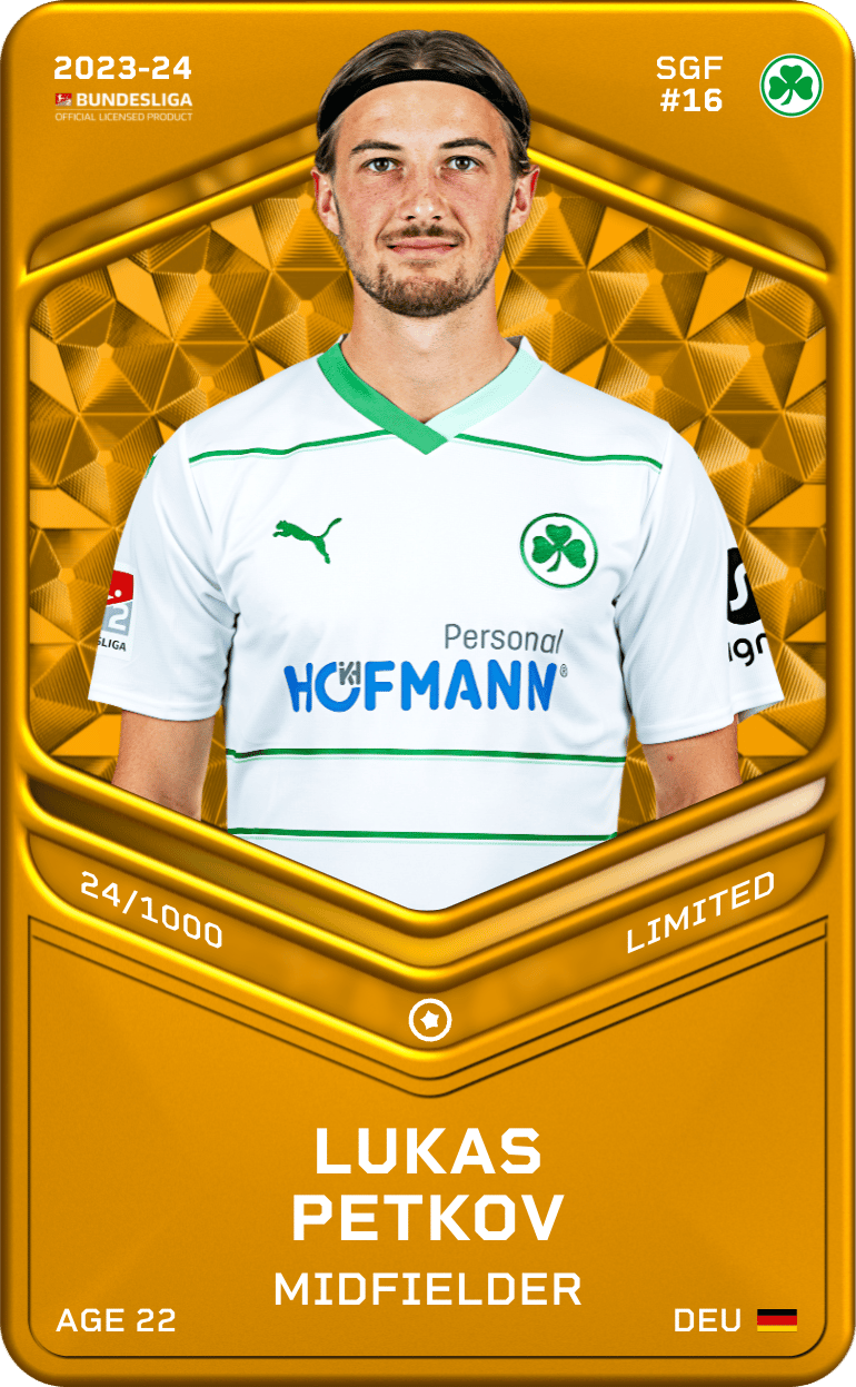 Lukas Petkov 2023-24 • Limited 24/1000