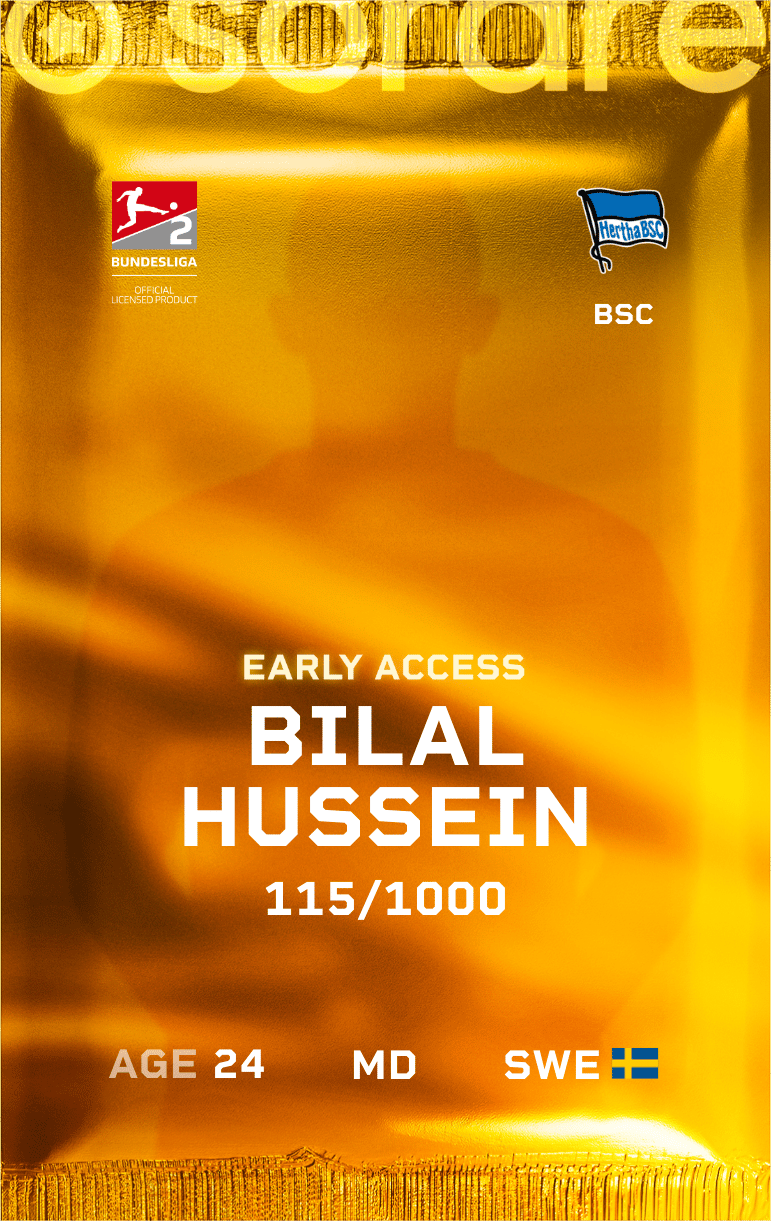 Bilal Hussein 2024-25 • Limited 115/1000