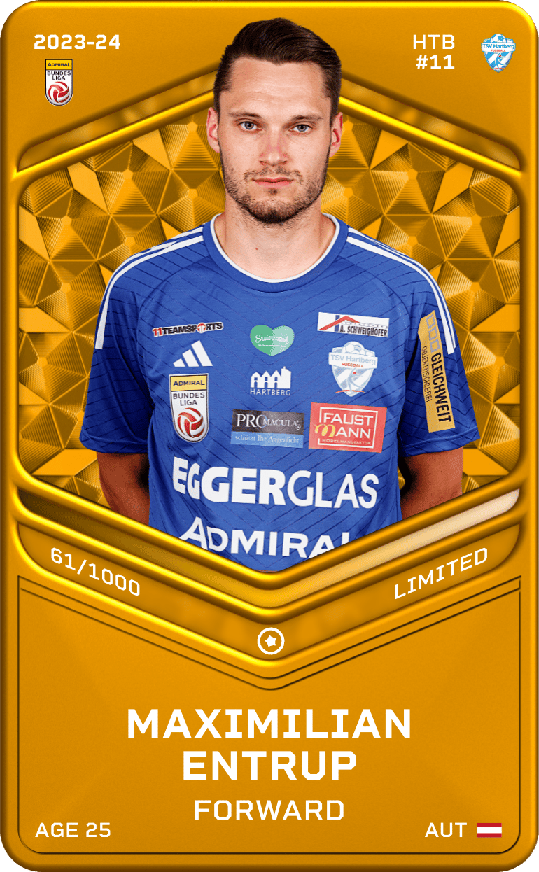 Maximilian Entrup 2023-24 • Limited 61/1000