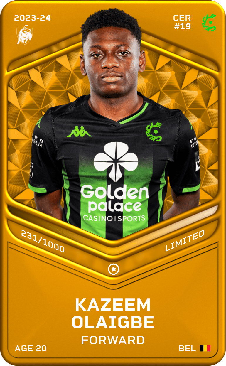 Kazeem Olaigbe 2023-24 • Limited 231/1000