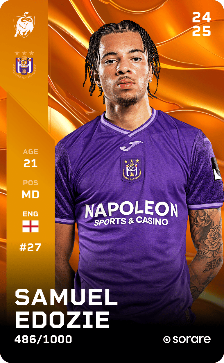 Samuel Edozie 2024-25 • Limited 486/1000