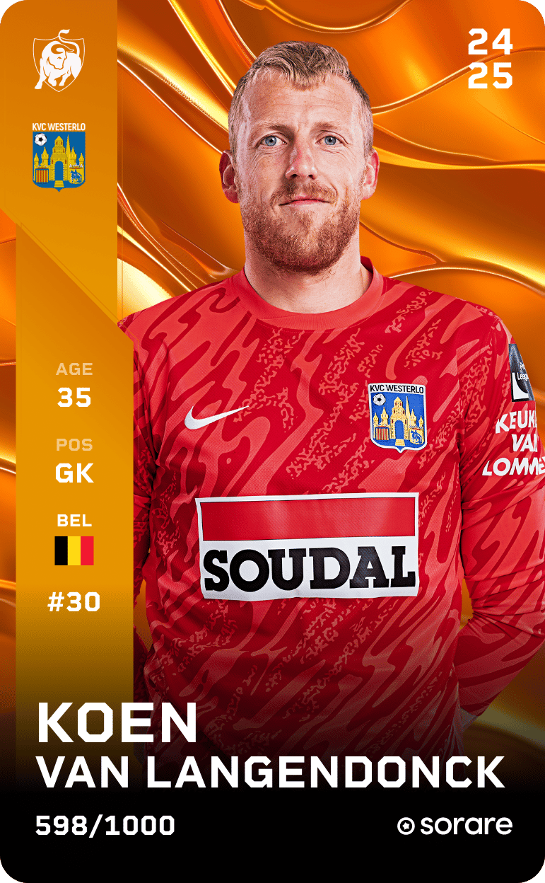 Koen Van Langendonck 2024-25 • Limited 598/1000