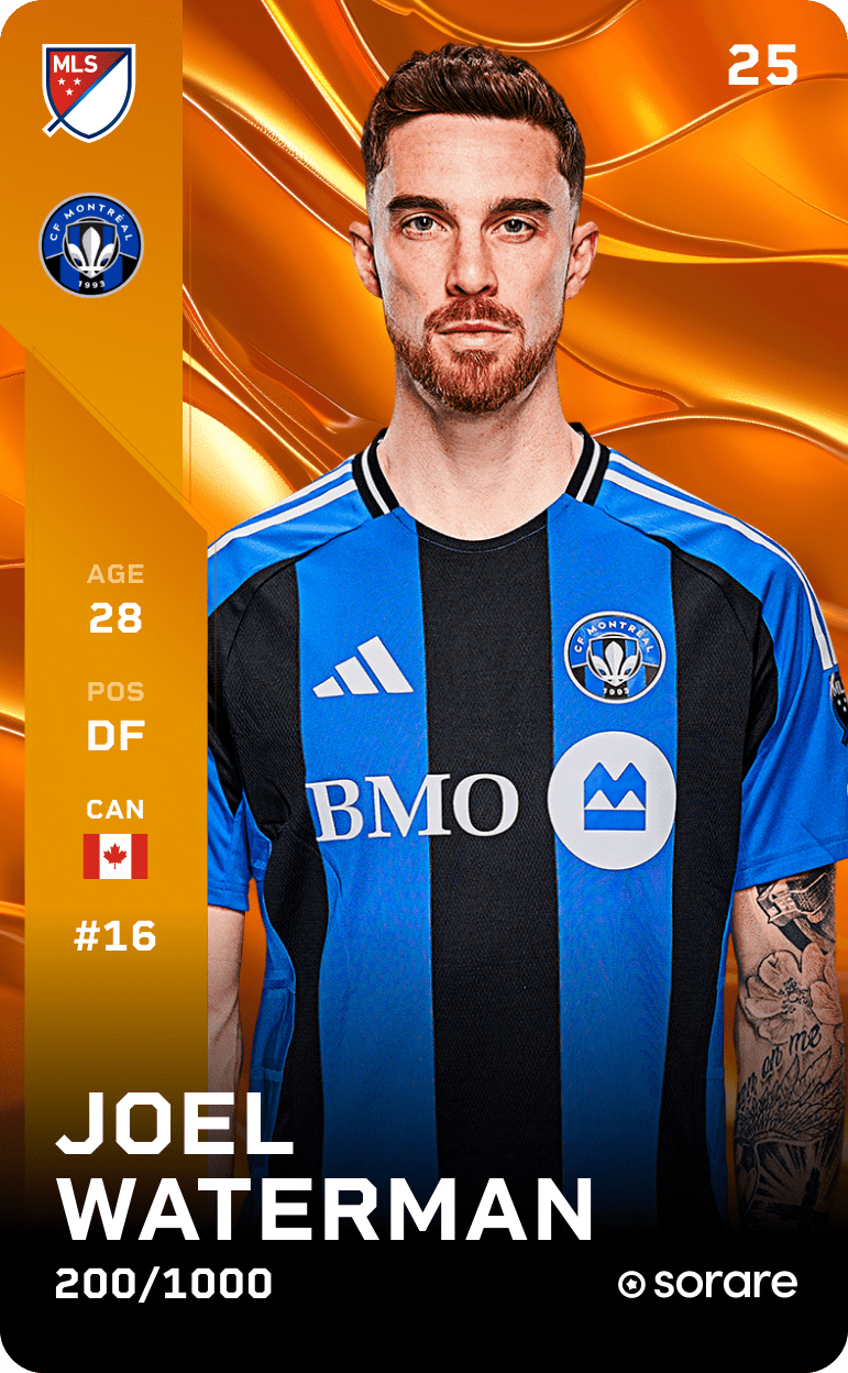 Joel Waterman 2025-26 • Limited 200/1000