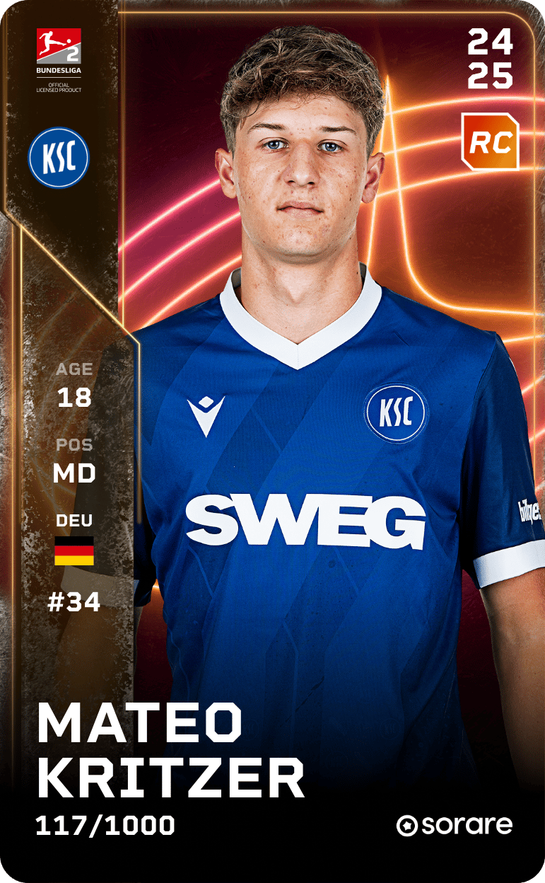 Mateo Kritzer 2024-25 • Limited 117/1000