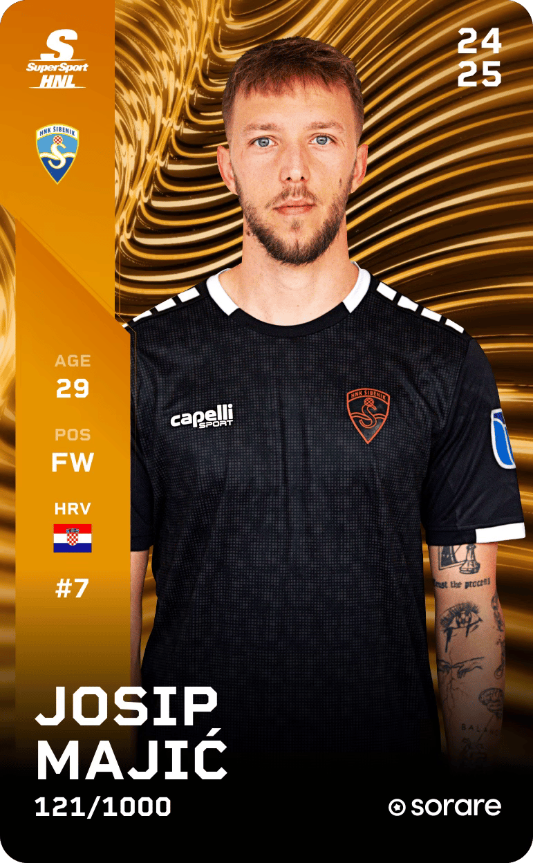 Josip Majić 2024-25 • Limited 121/1000