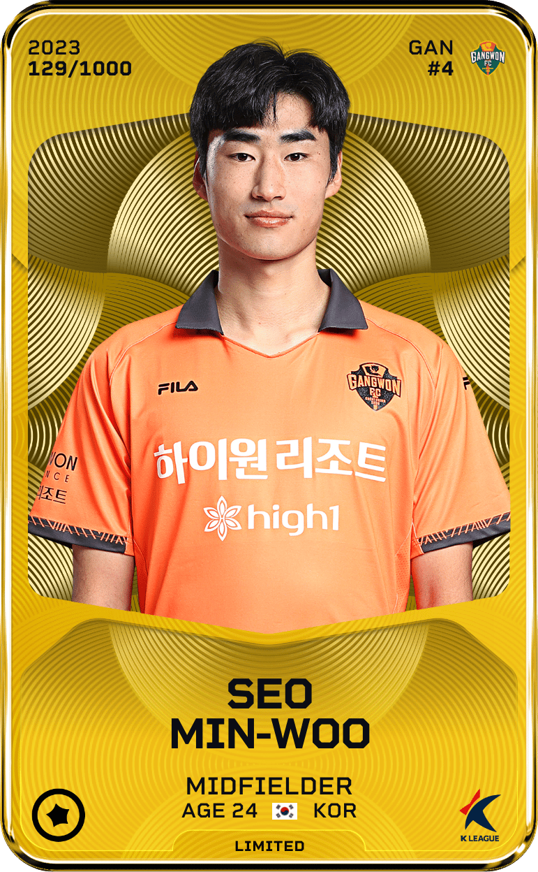 Seo Min-Woo 2023-24 • Limited 129/1000